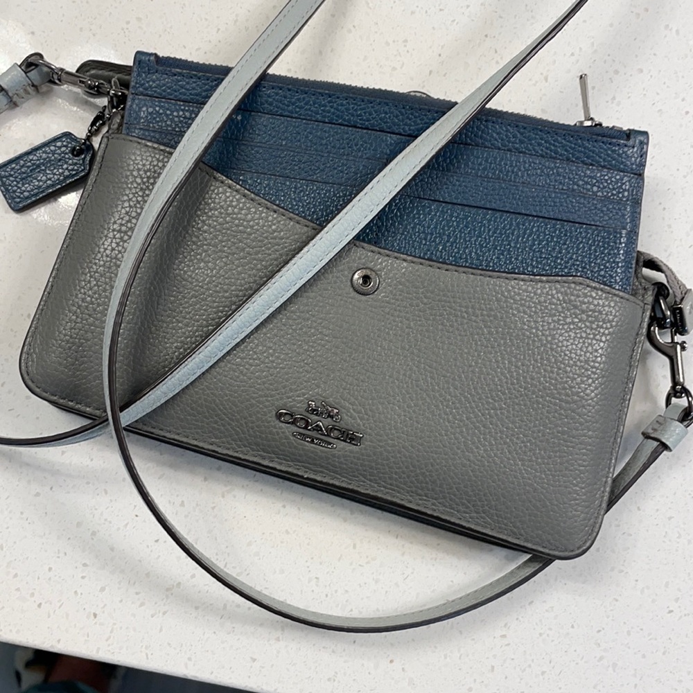 Coach crossbody with wallet